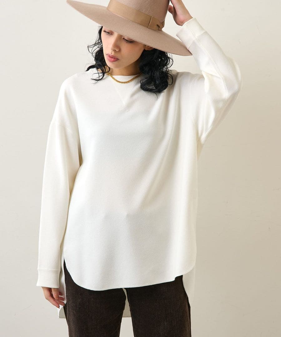 ウィムガゼット　Vガゼットプルオーバー　36 新品未使用タグ付き オフホワイト