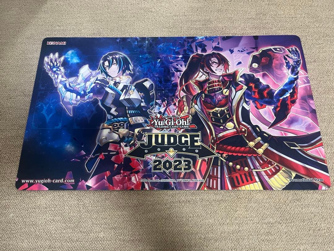 遊戯王　ヴィサス ライズハート JUDGE プレイマット
