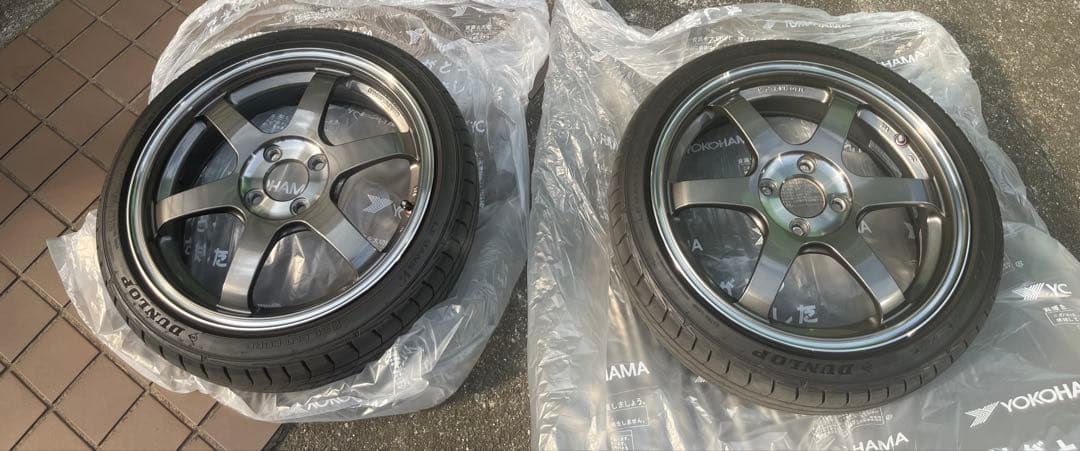 arajin 様RAYS TE37 ソニックSL 16x5.5j タイヤ2本