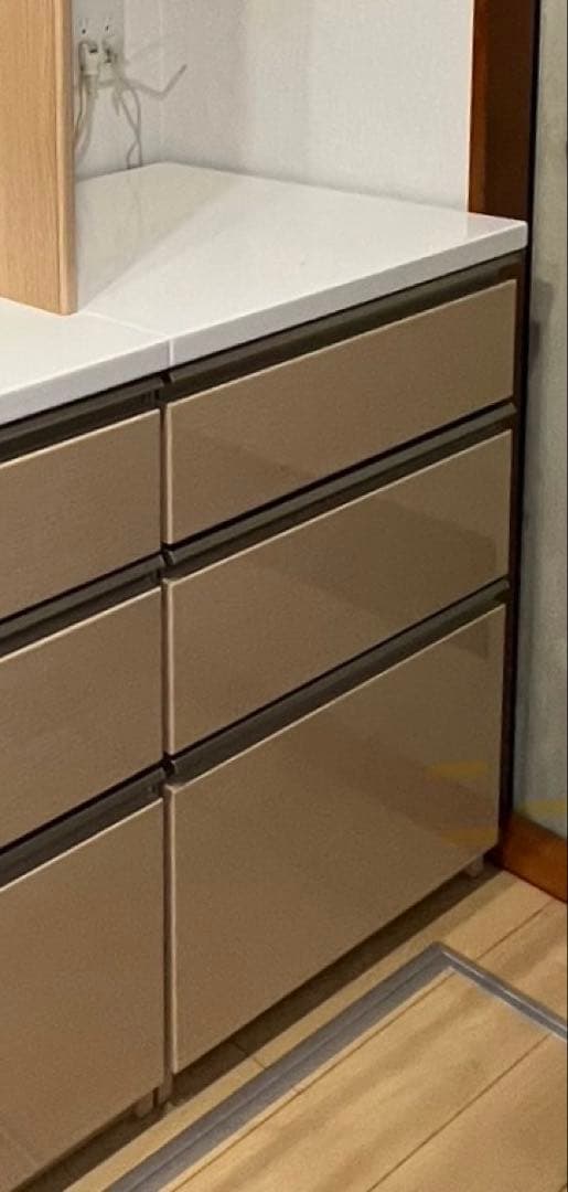 パンパカパーン！さん専用美品　ニトリ食器棚（カウンター）高さ85cm 幅60cm