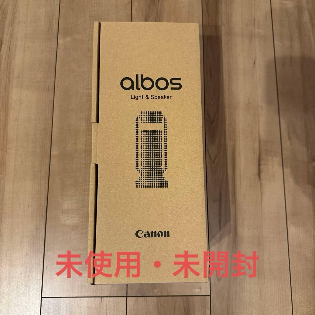 【新品・未開封】キヤノン Canon アルボス albos ライト&スピーカー