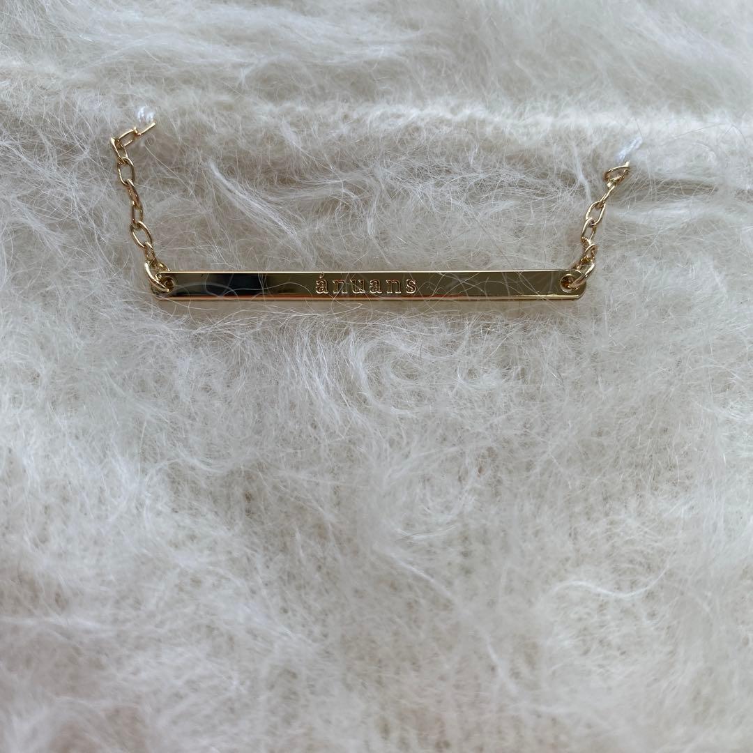 美品　anuans アニュアンス　カーディガン　アルパカ　ホワイト　アイボリー