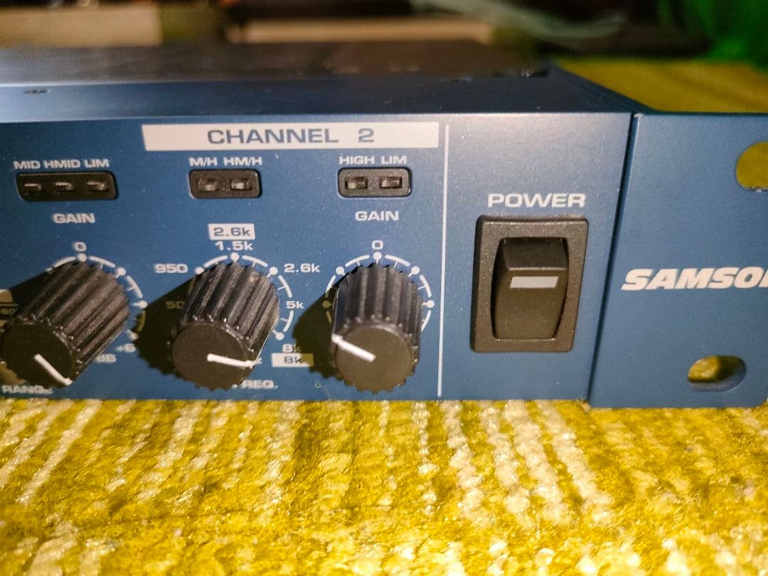 配信機器・PA機器・レコーディング機器 SAMSON S-3-way Stereo/Mono Crossover