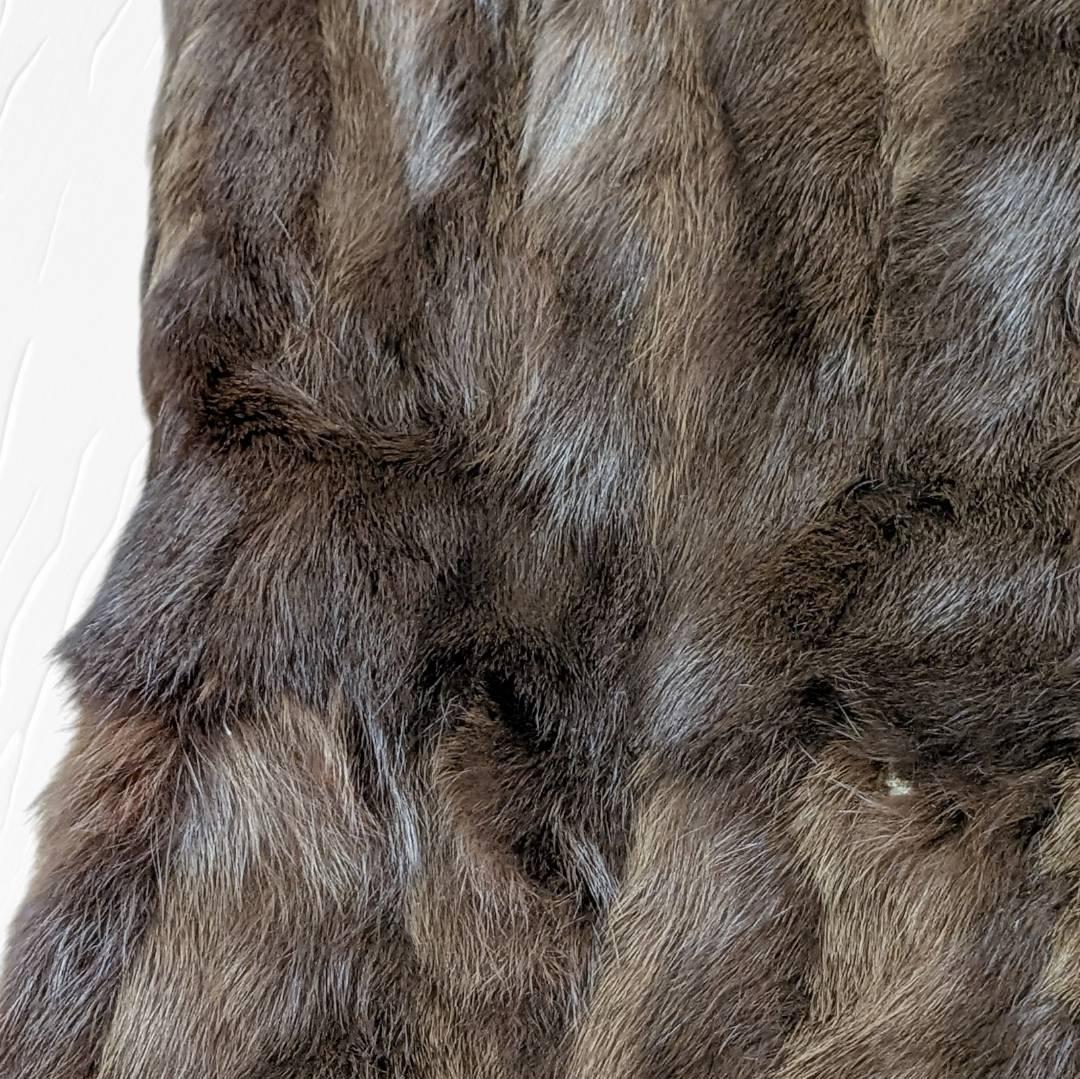 BALMAIN バルマン 毛皮 コート リバーシブル シルク１００％ ９号サイズ