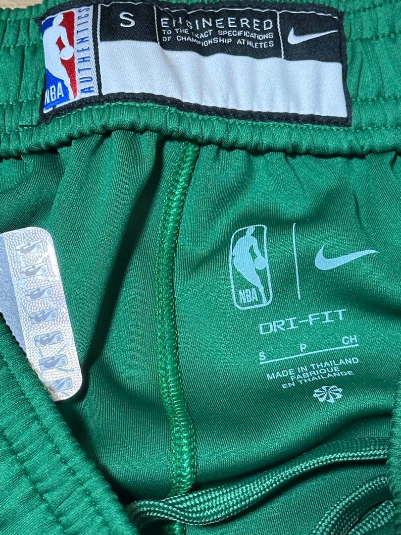 セルティックスNBA25シーズン選手支給品ワームアップブレイクパンツSサイズ