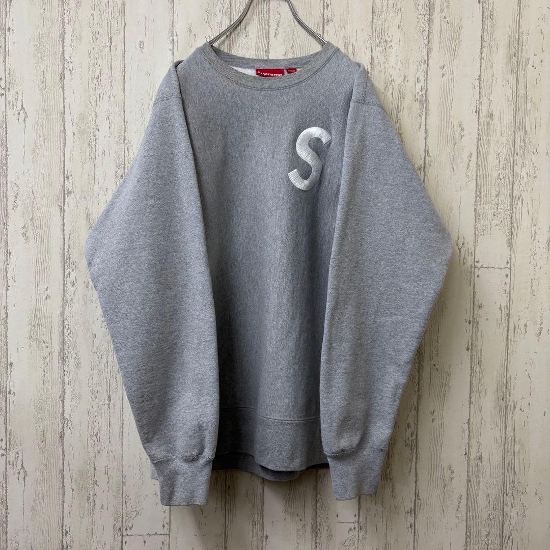 【激レア】SUPREME シュプリーム　スウェット　トレーナー　Sロゴ　ゆるだぼ