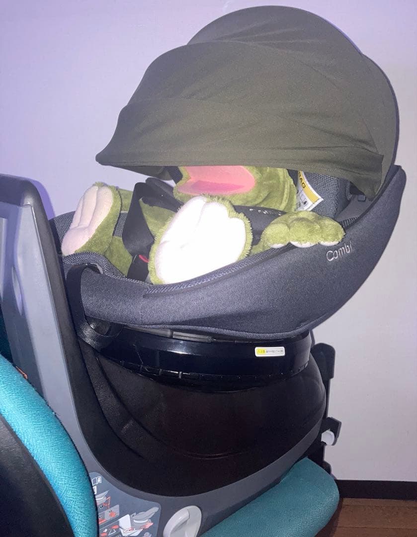 コンビ⭐️クルムーヴアドバンスISOFIXJP590チャイルドシートクリーニング済