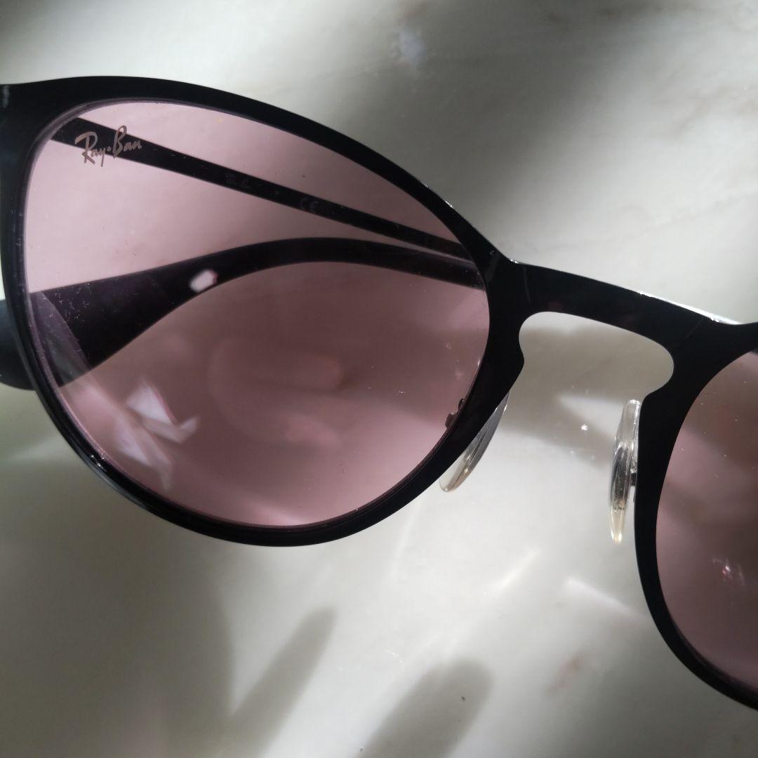 Ray-Ban RB3539 ピンクレンズ サングラス調光レンズエリカ