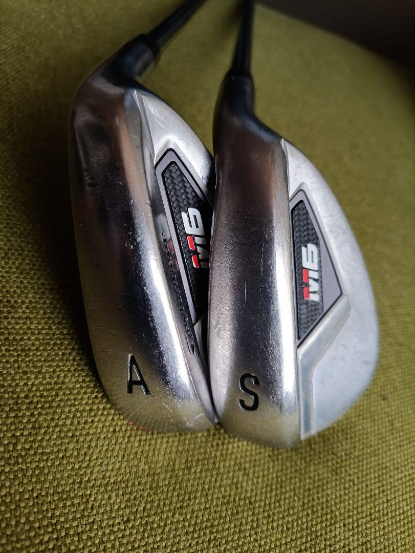TaylorMade M6 ウェッジ AW SW 2本セット　フレックスS