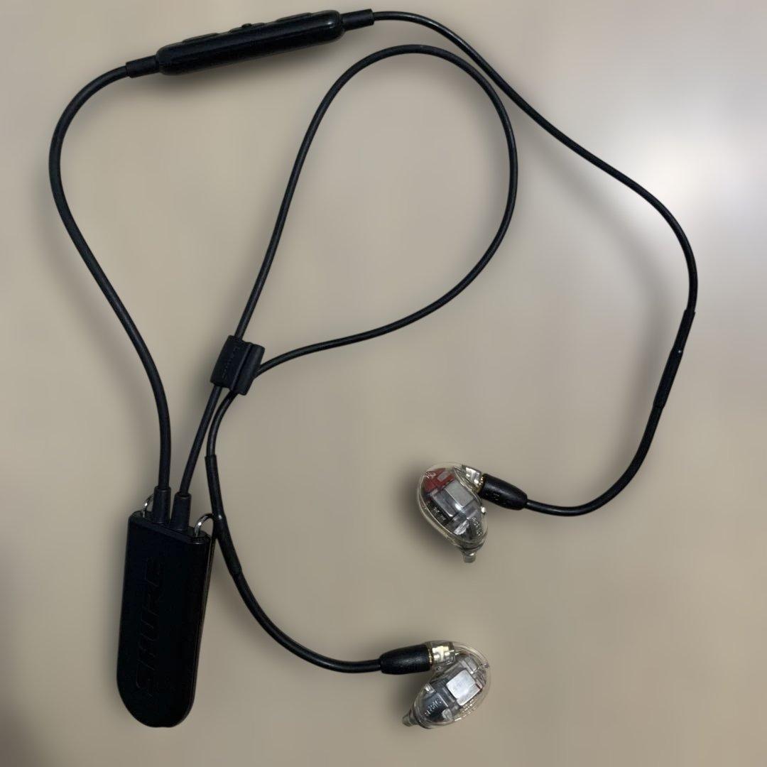 SHURE ワイヤレスイヤホン BT2シリーズ SE846-CL+BT2-A