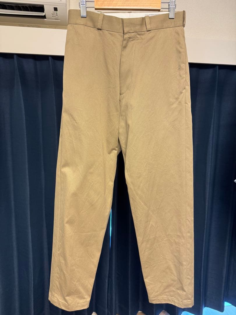 YAECA チノパン ワイドテーパード