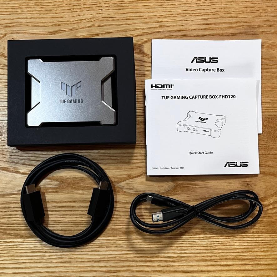 ASUS TUF Gaming Capture Box FHD120 Mac対応