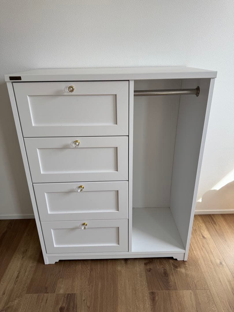 【美品】子供用　キャビネット　ハンガーラック　北欧　モダン