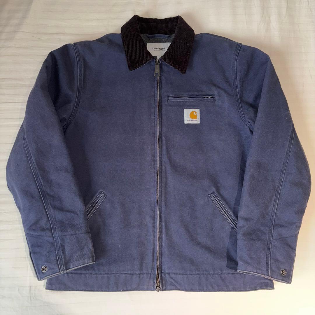 ジャケット・アウター Carhartt DETROIT JACKET - Navy