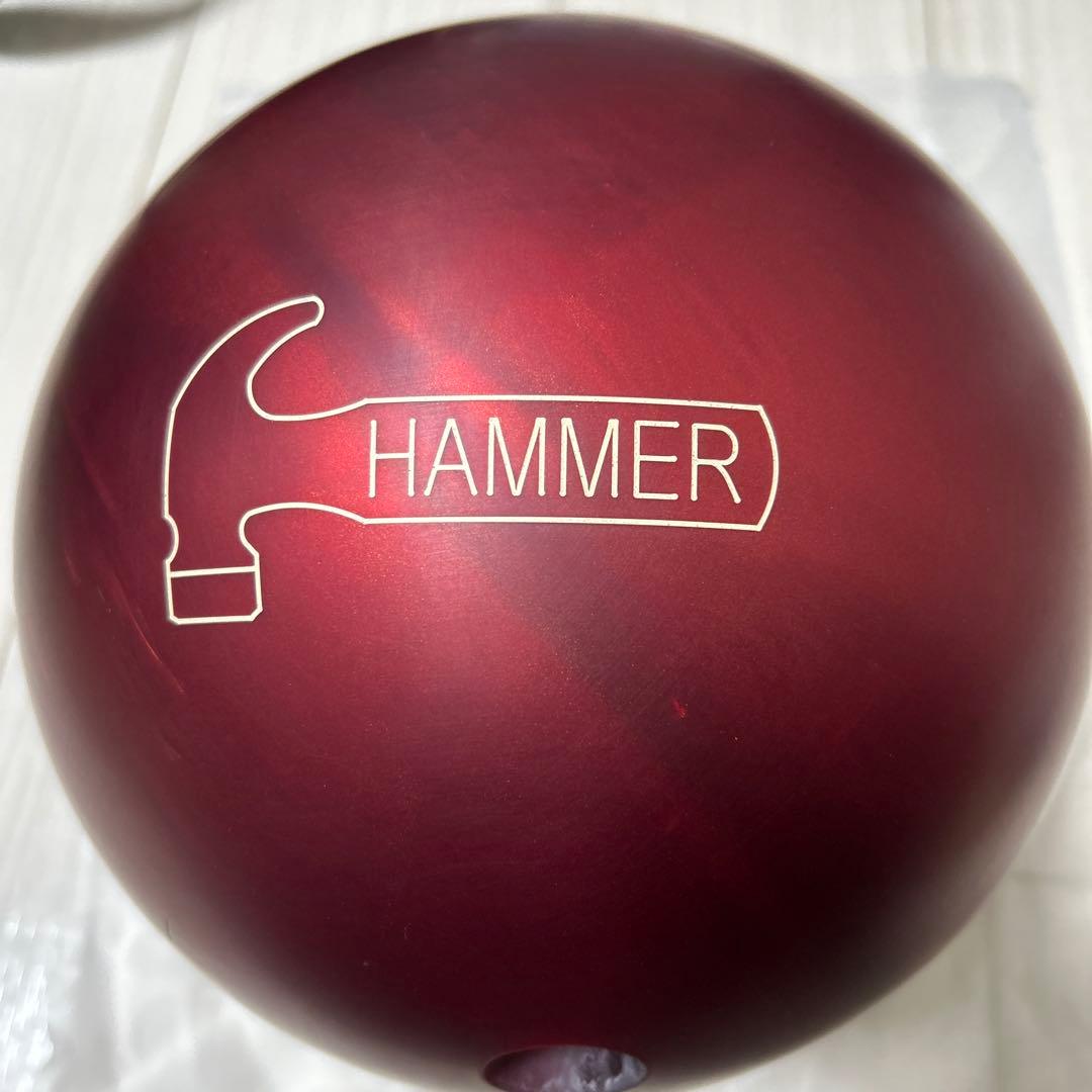 な　HAMMER レッドパールウレタン　15lb