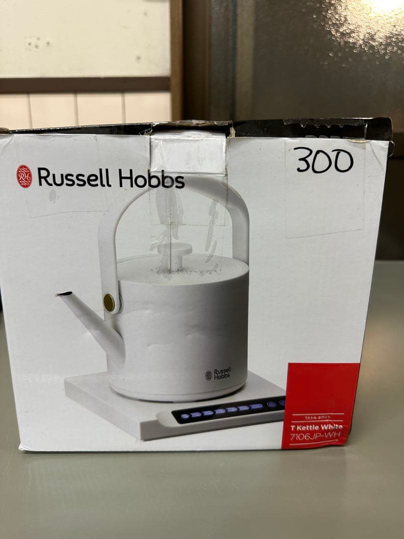 ラッセルホブス 7106JP-WH ティーケトル ホワイト 温度調整 電気ケトル