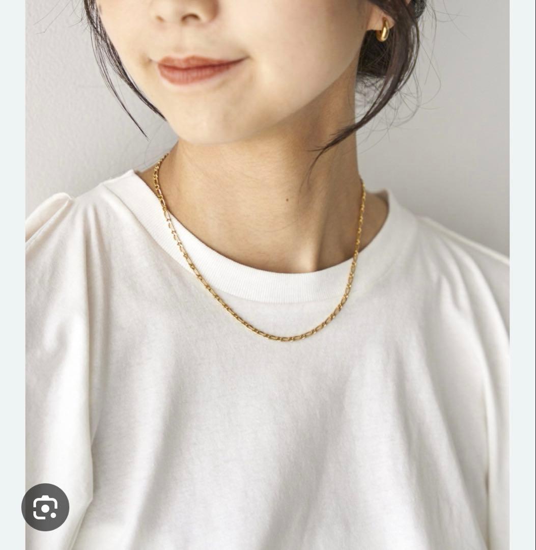 MARIHA/SILENTRAIN フィガロチェーン ネックレス　40cm