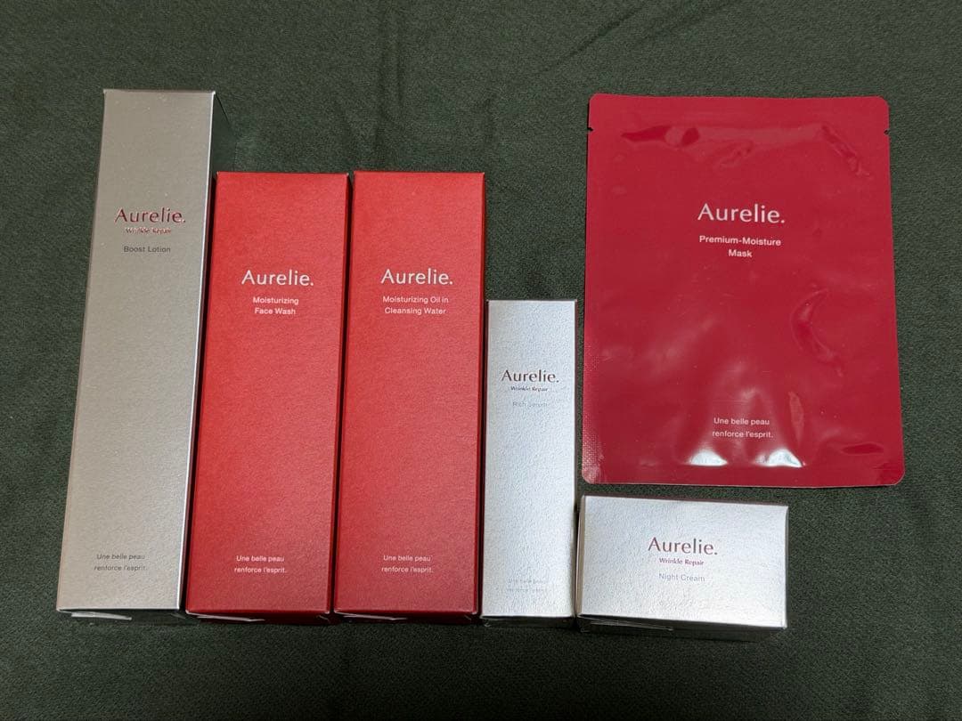 即購入可 Aurelie. プレミアムエイジング集中ケアコース MEGUMI