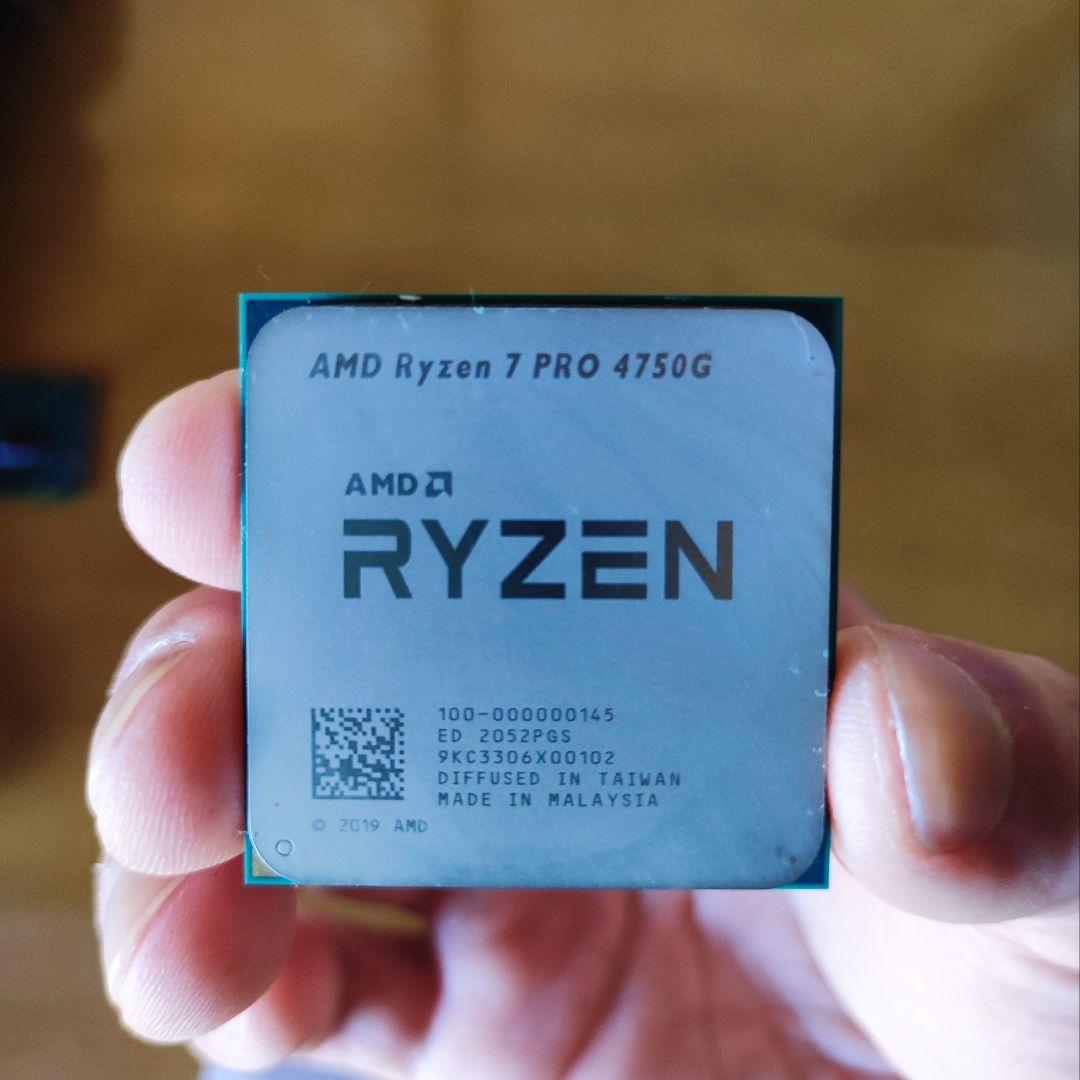 う*ん様 AMD Ryzen 7 PRO 4750G CPU