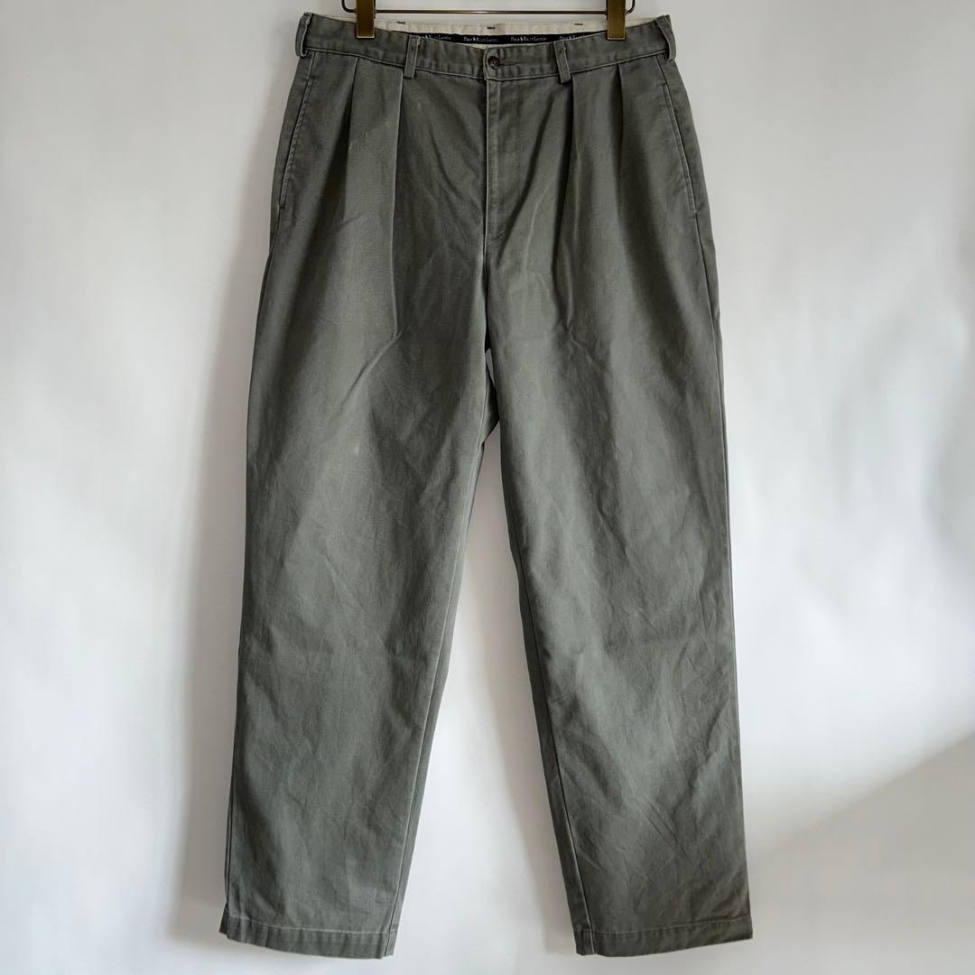 90s アメリカ製 ラルフローレン ポロチノRalphLauren anytee