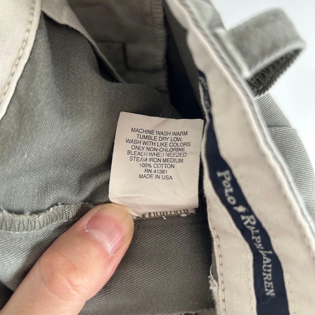 90s アメリカ製 ラルフローレン ポロチノRalphLauren anytee