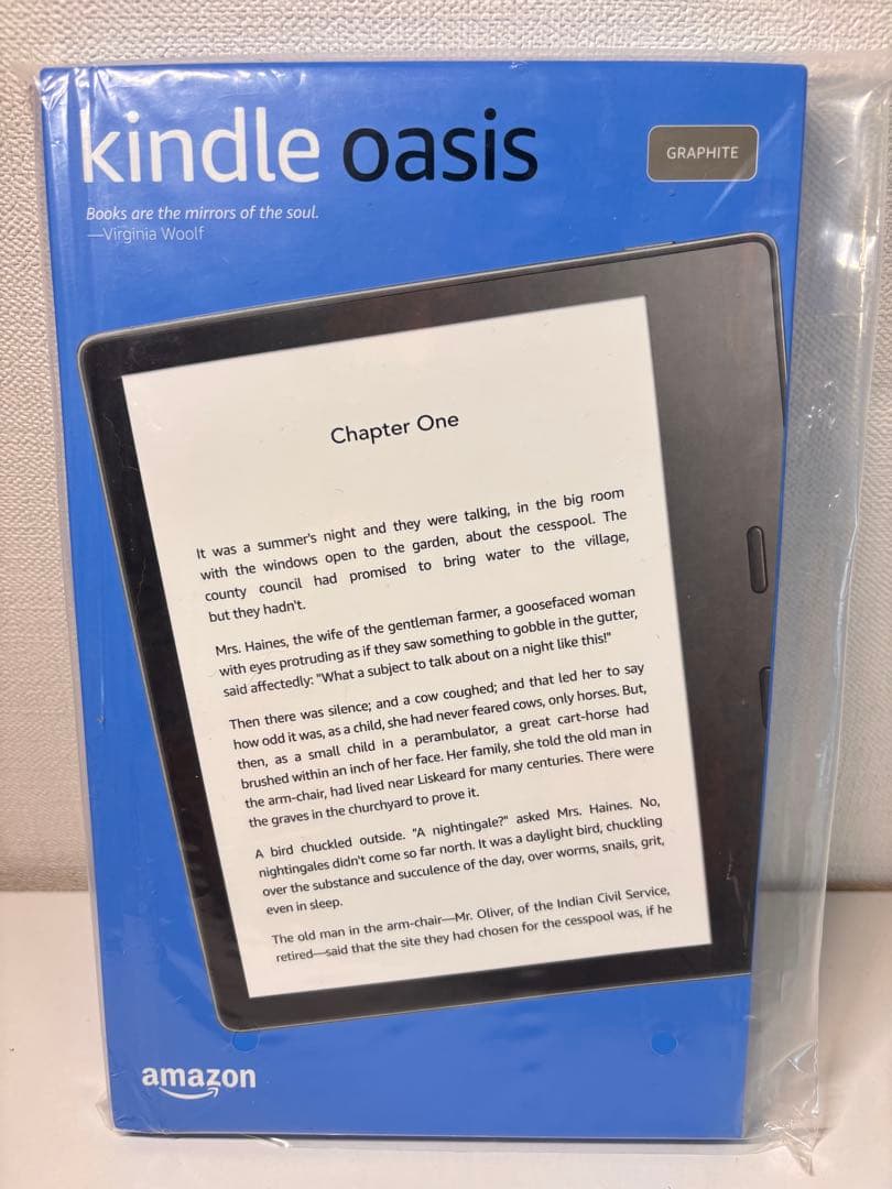 【新品未開封】Kindle Oasis 8GB 広告なし グラファイト