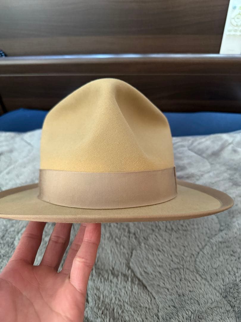 DOBBSドブス　50s ビーバーハット　ベージュ