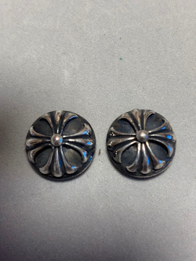 ALZUNI クロスボールコンチョ　シルバー950 2個セット！