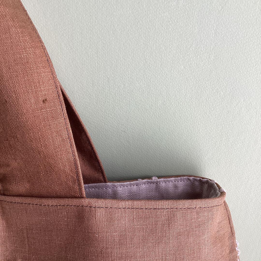 専用です！ミナペルホネン　タンバリンブラウン　トートバッグ　ハンドメイド