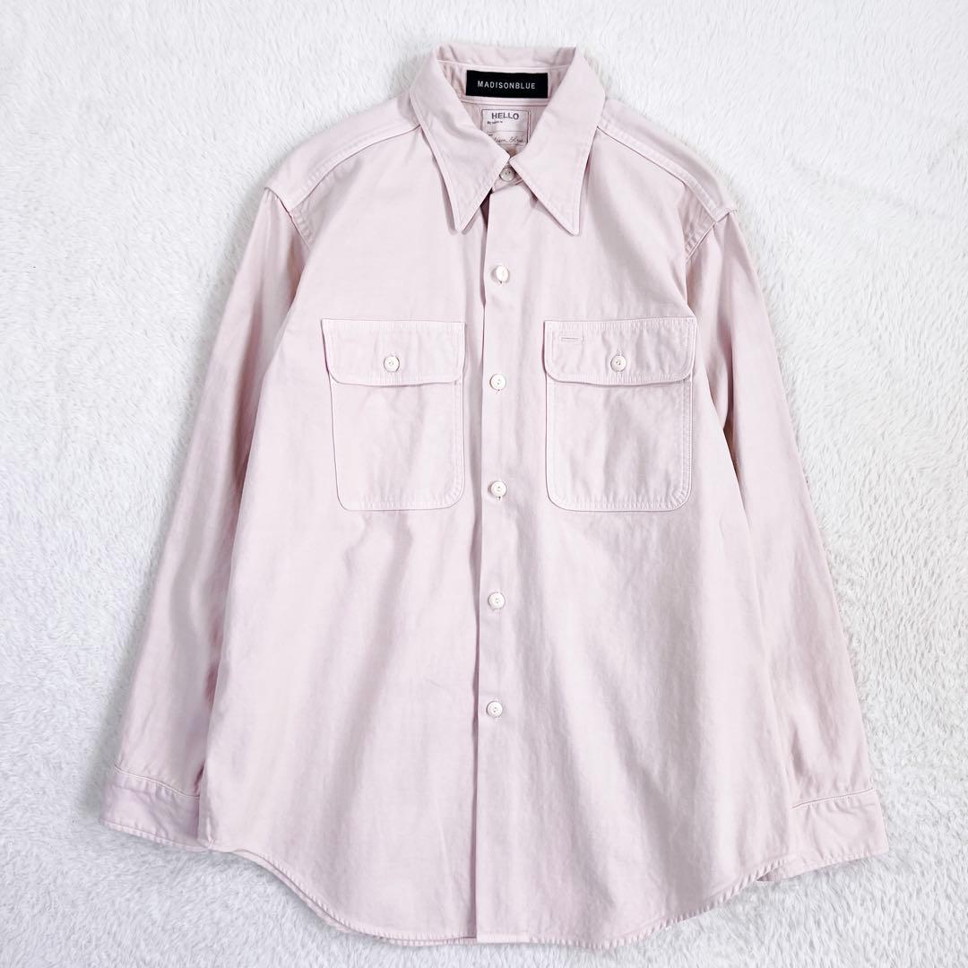 希少カラー✨マディソンブルー ハンプトンシャツ ピンク サイズ00 サクラ色