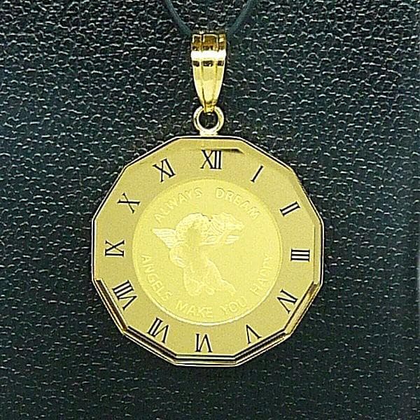 【24金18金】K24 K18エンジェル ペンダントトップ チャーム 新品