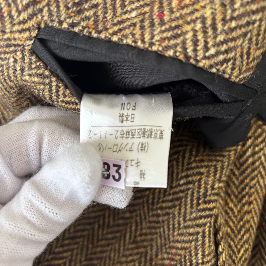 MARGARET HOWELL ✨極美品テーラードジャケット　ヘリンボーン　2B