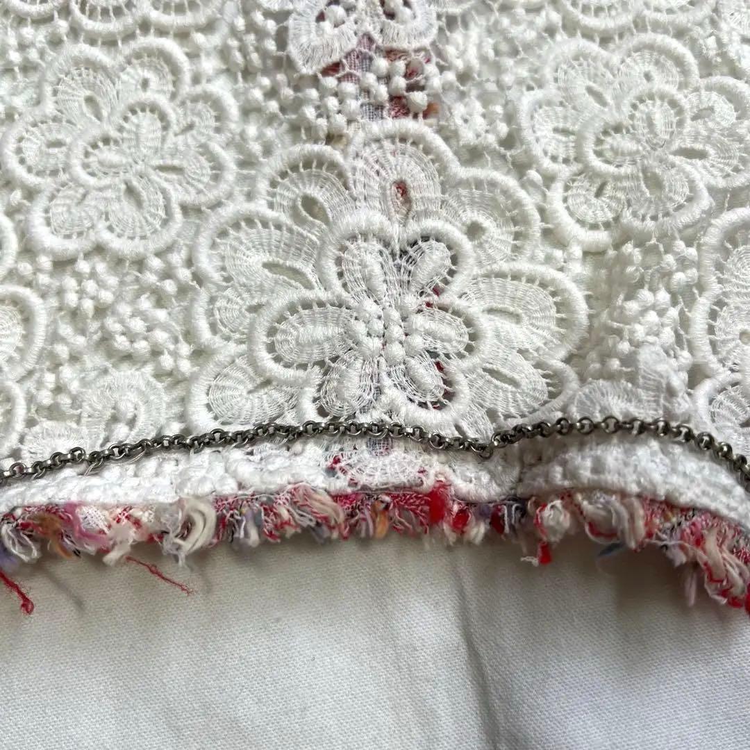 【美品✨】CHANELシャネル★レース★ジャケット＆スカート★セットアップ36