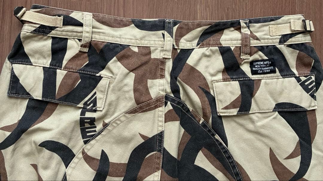 Supreme シュプリーム トライバルカモ カーゴパンツ W32たくあん