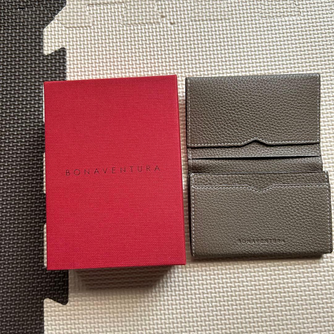 BONAVENTURA エトープ名刺入れ 箱付き　綺麗です!