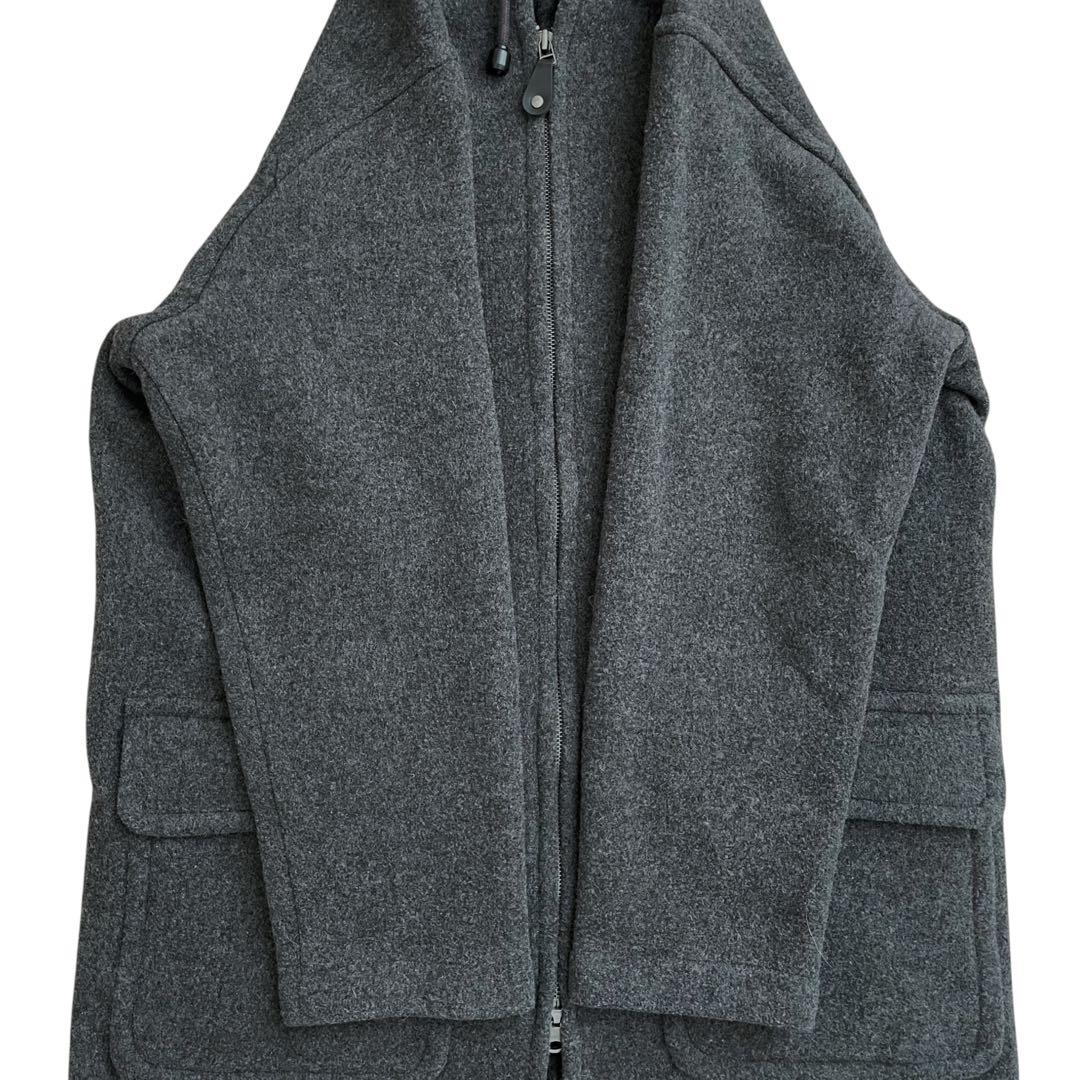 【美品】EddieBauerエディ-バウア- 90s フード付き ウール コート