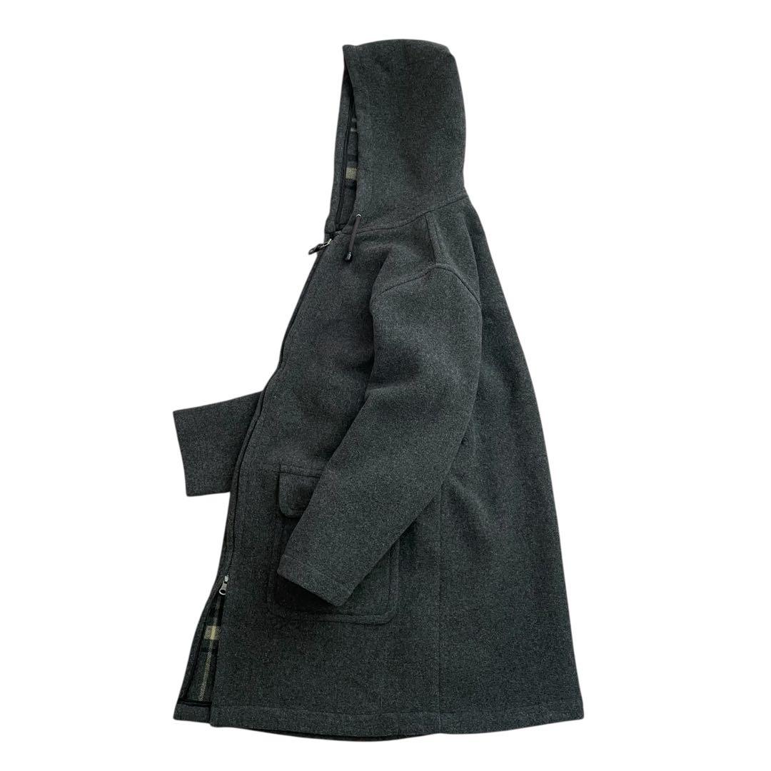 【美品】EddieBauerエディ-バウア- 90s フード付き ウール コート