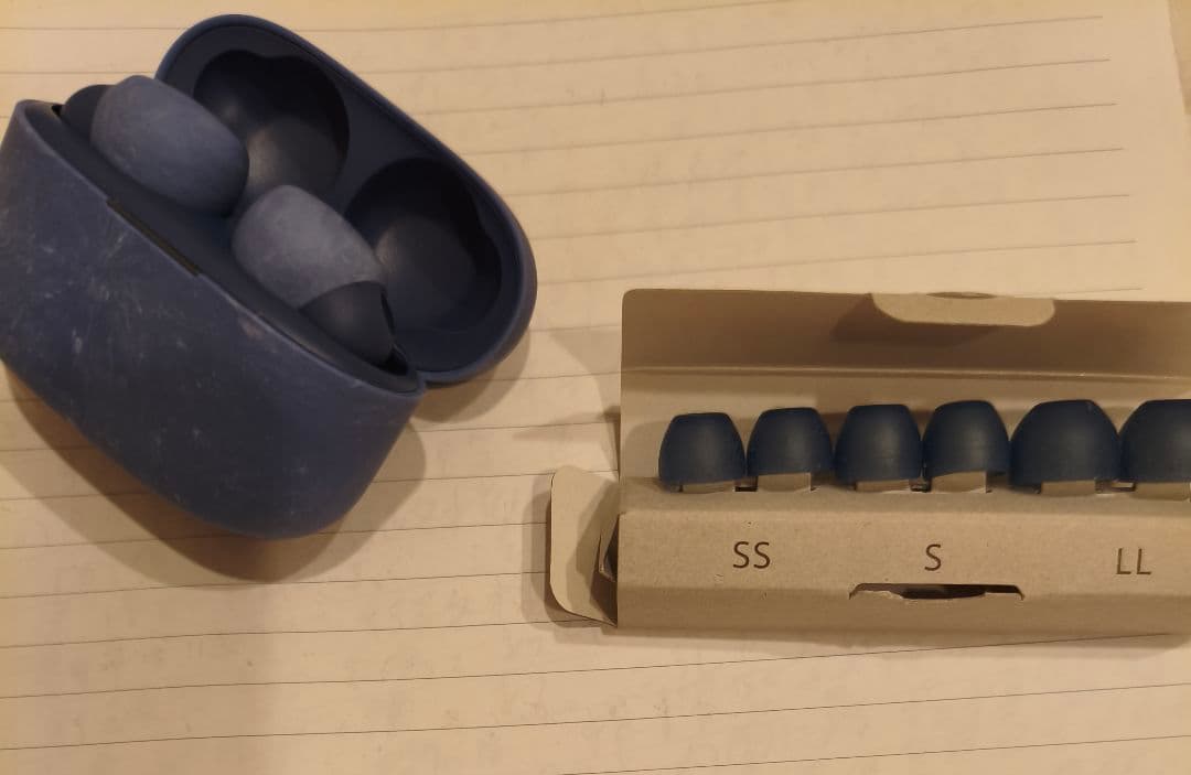 SONY ワイヤレスイヤホン Linkbads S 交換イヤーピース付き