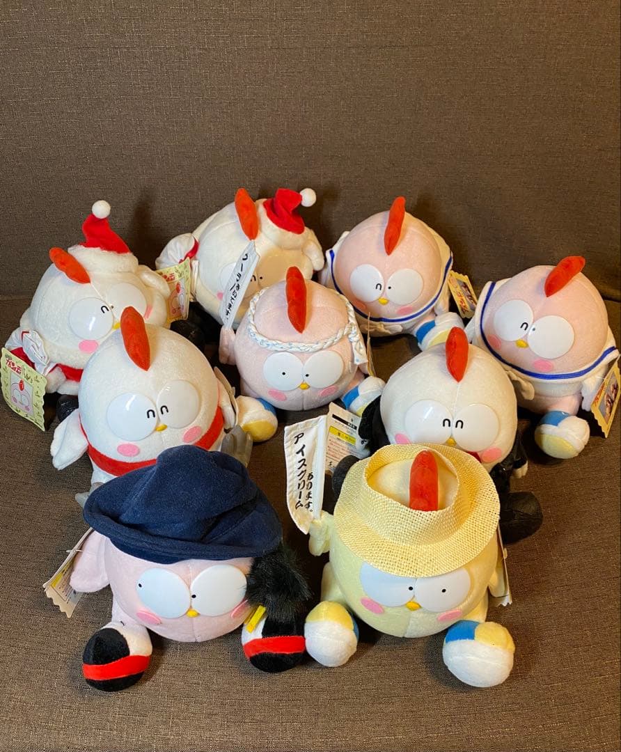 グーグーガンモ Gu-Guガンモ ぬいぐるみ 9体セット ver.2 ver.3