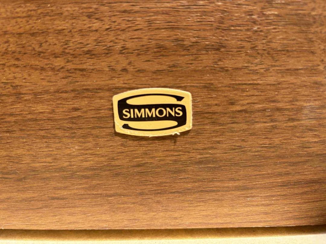 【SIMMONS】シングルベッドフレーム（100×200cm）