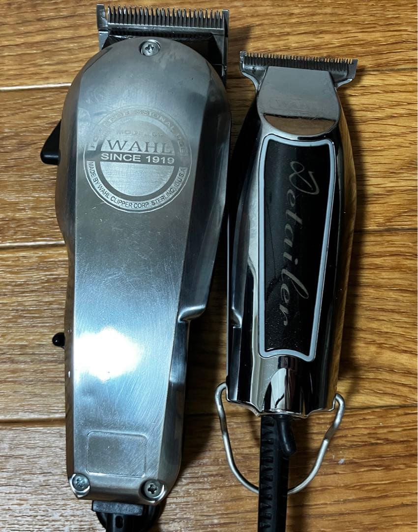 【希少モデル】WAHL 1919、DETAILER 2台セット　50Hz