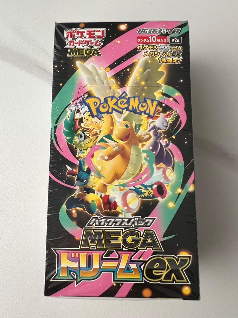 ポケモンカードゲーム MEGAドリームEX 1BOX シュリンクあり