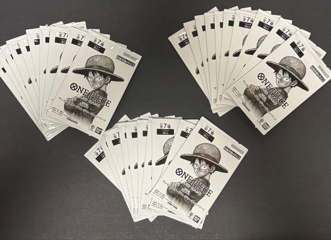 ワンピースカード3周年 トレジャーキャンペーン プロモパック30パックセット