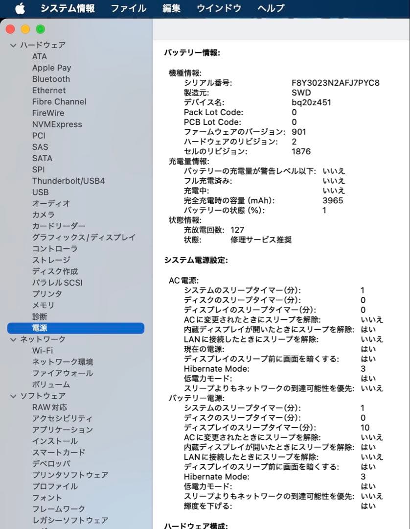 MacBook本体 MacBookPro 13inch 16GB 1TB Win11Pro