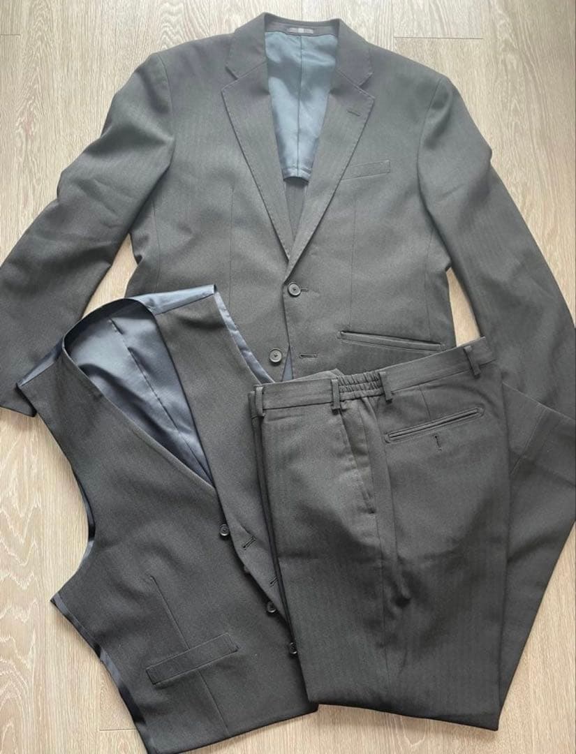 スーツセレクト4Sシリーズ　スリーピーススーツ　AB5