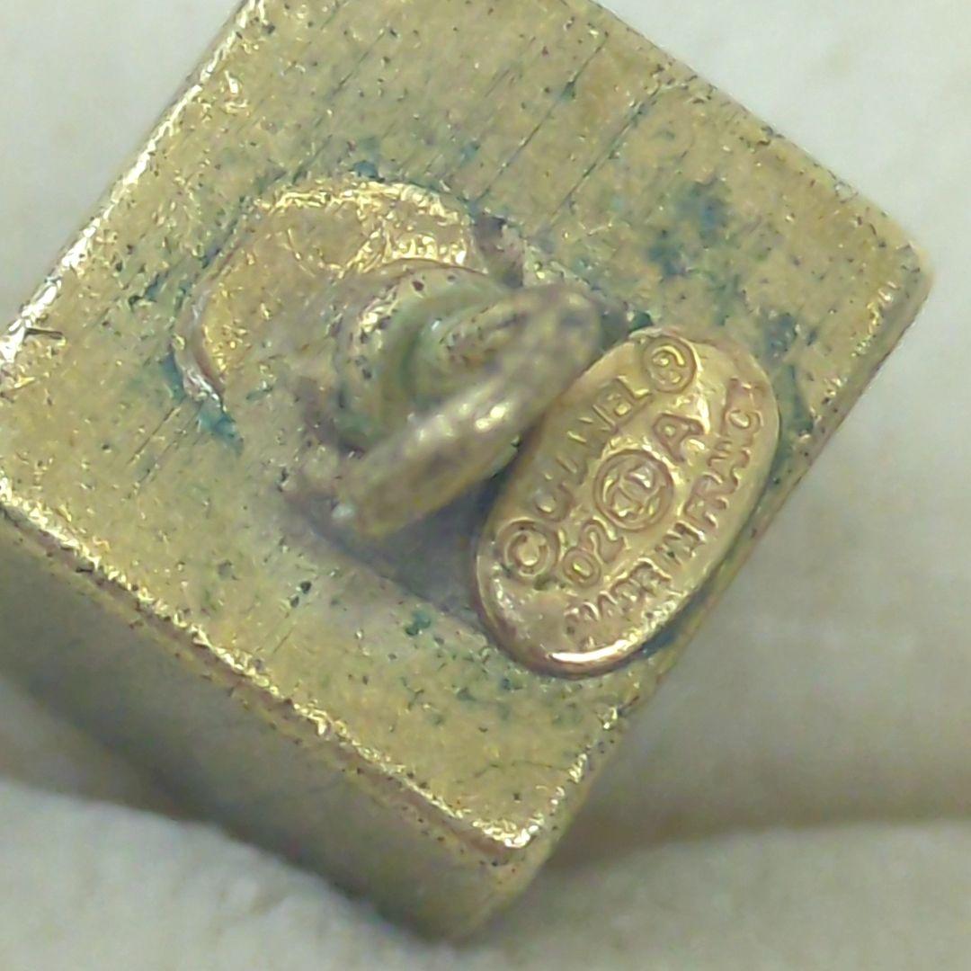 CHANEL　シャネル　ココマーク　キューブ　チャーム　（ピアス用）