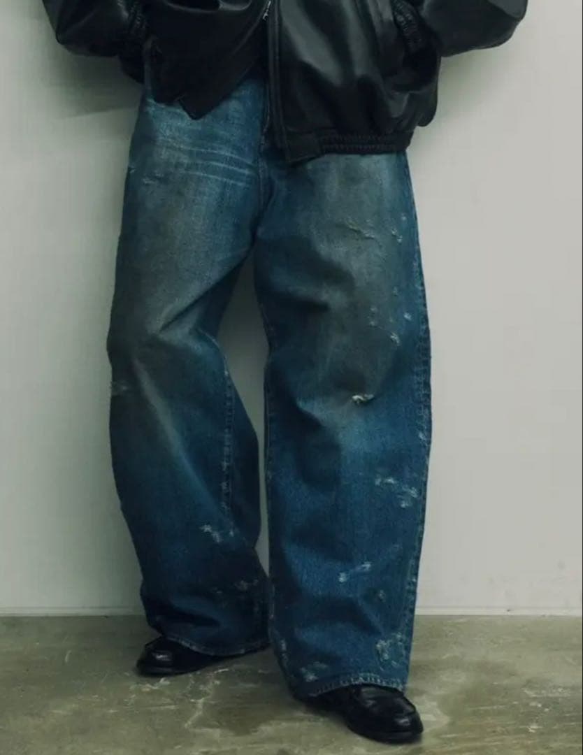 ペ*ン様 ssstein 25AW Baggy Denim Jeans size