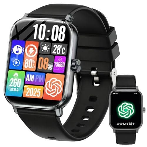 スマートウォッチ Smart Watch【chatgpt対応2026最新】Blm