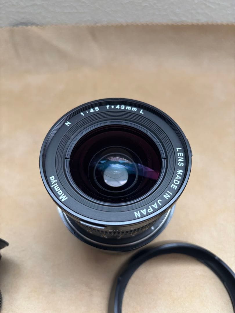 マミヤ7用 43ミリF4.5