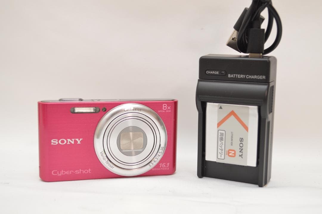 ✨美品✨ SONY Cyber-shot DSC-W730 ピンク 動作OK